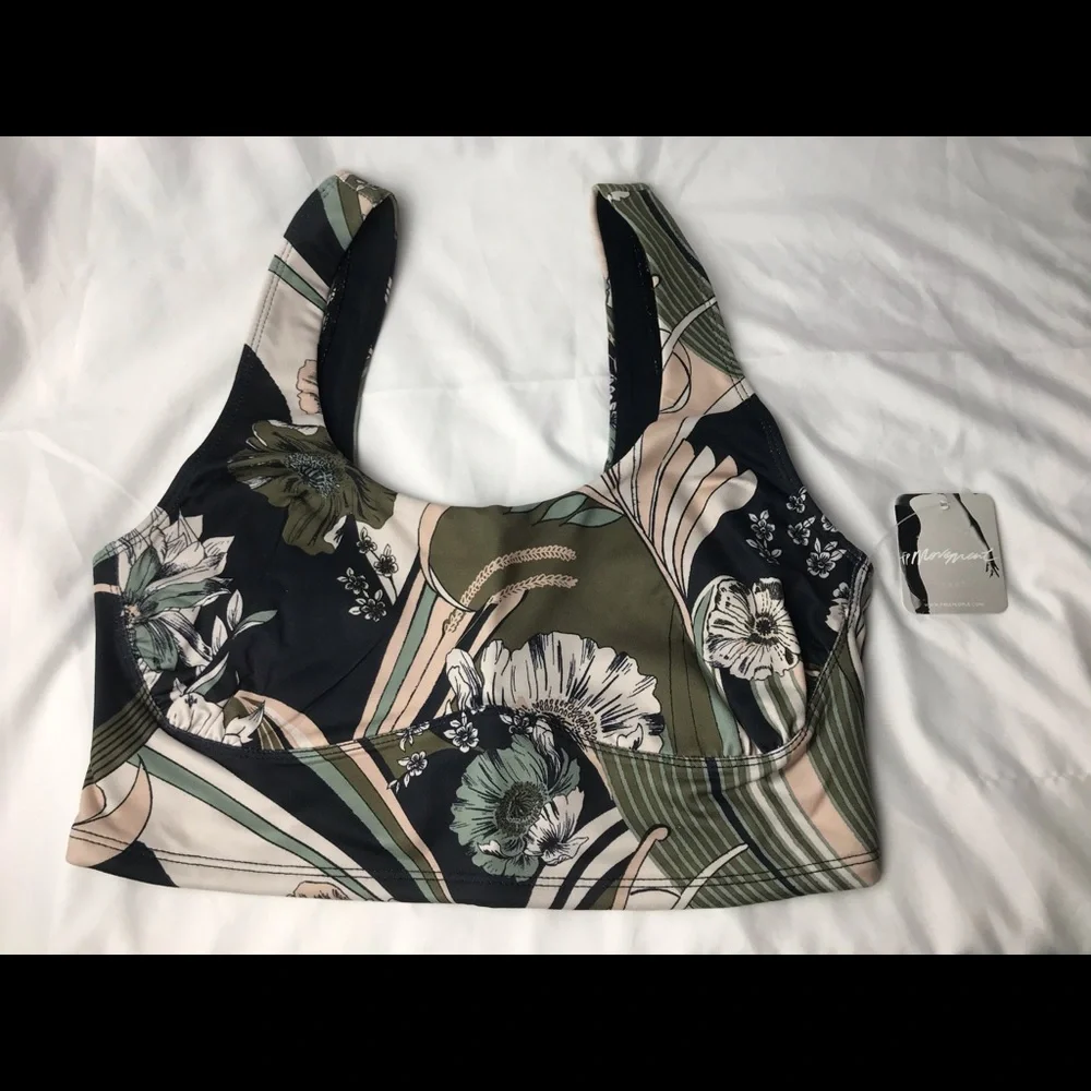 FREE PEOPLE Wave Crush Black Combo Sports Bra S